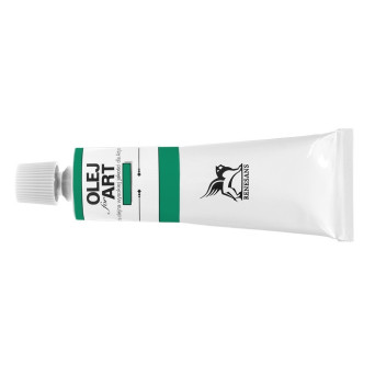 Oil paint Olej for Art - Renesans - 39, permanent green, 60 ml