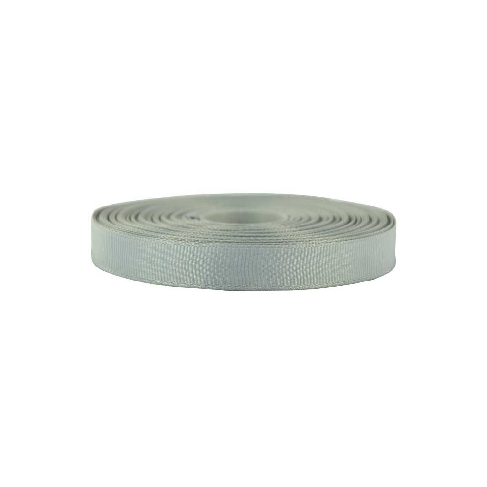 Repp ribbon - grey, 12 mm