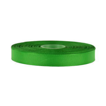 Repp ribbon - green, 12 mm