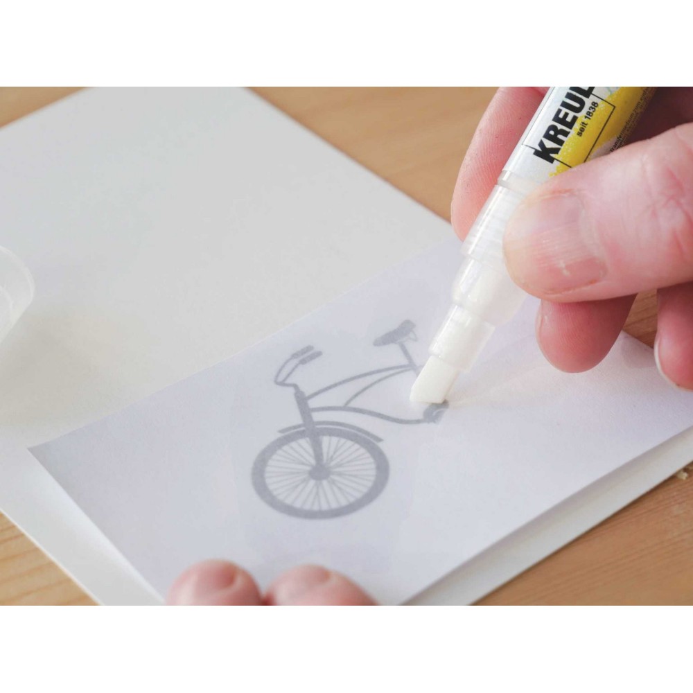 Marker do transferu XXL - Kreul - ścięta końcówka, 4-12 mm