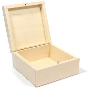Wooden Case Container 10x10 cm