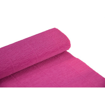 Krepina, bibuła włoska 180 g - Antico Pink, 50 x 250 cm