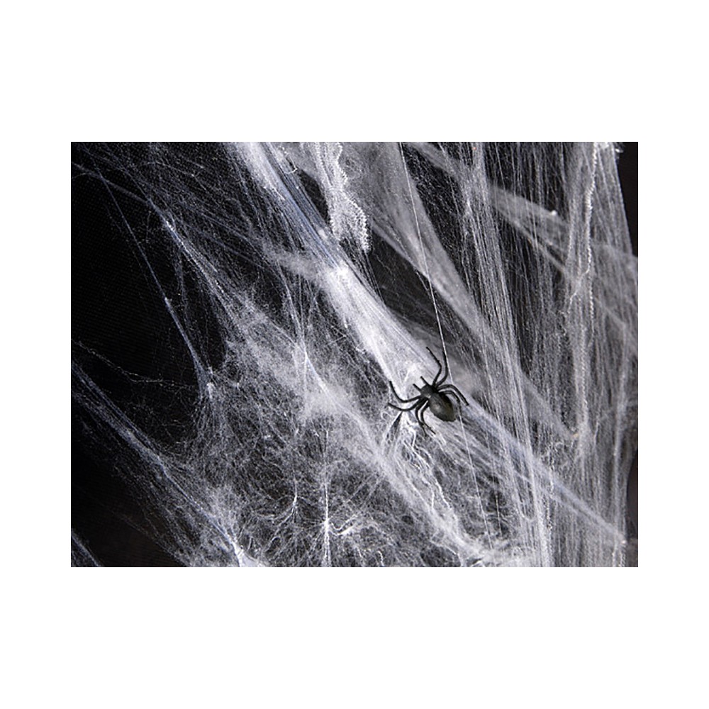 Pajęczyna Halloween - biała, 60 g