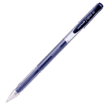 Gel pen Signo UM-100 - Uni - blue, 0,5 mm