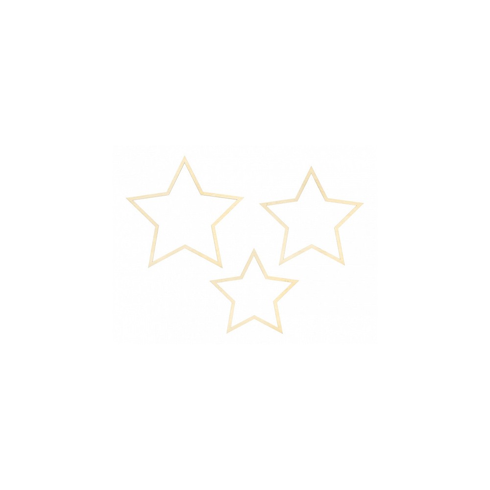 Hanging decoration Stars - 3 pcs.