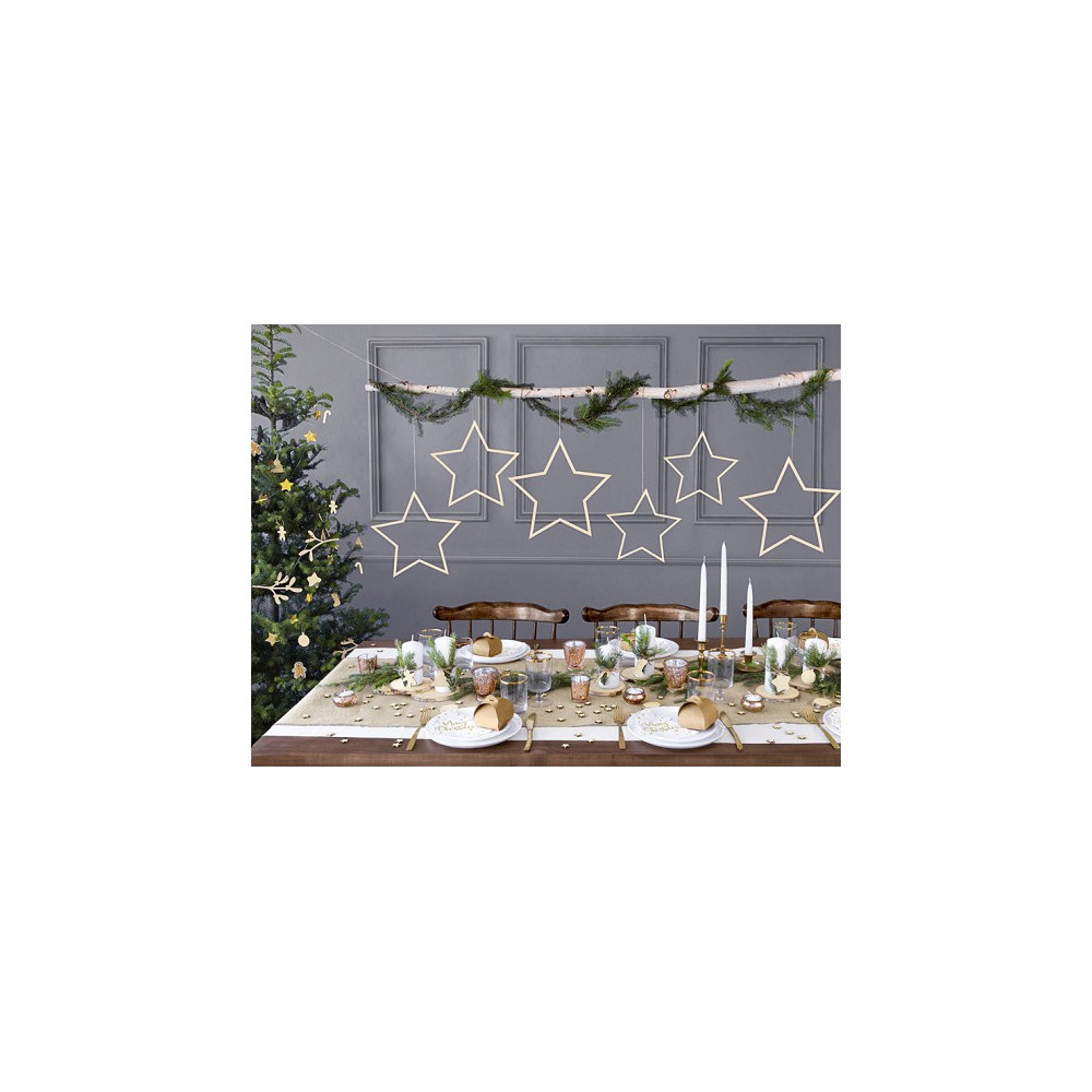 Hanging decoration Stars - 3 pcs.