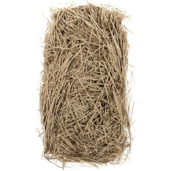 Stripes, paper hay - light brown, 42 g