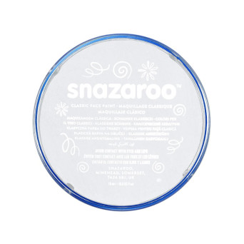 Farba do malowania twarzy - Snazaroo - biała, 18 ml