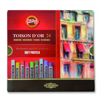 Set of Artist's Dry Chalks 8514, 24 pcs