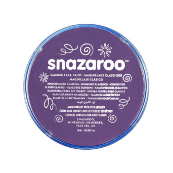 Face and body make-up paint - Snazaroo - purple, 18 ml