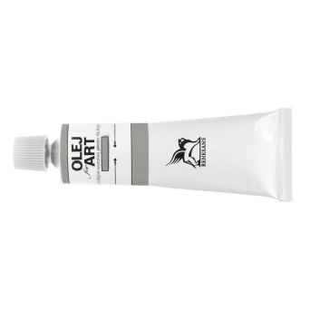 Oil paint Olej for Art - Renesans - 48, pearl grey, 60 ml