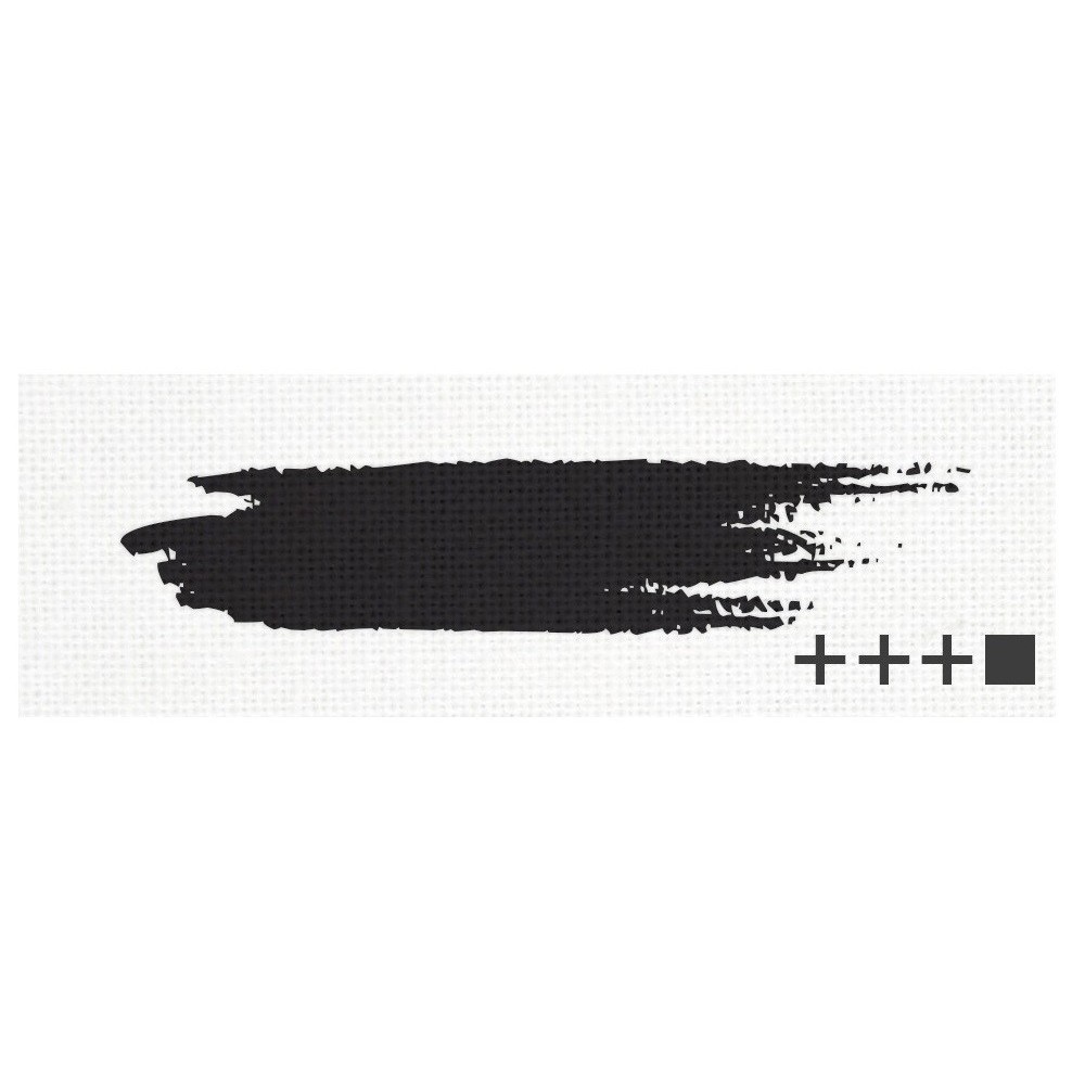 Oil paint Olej for Art - Renesans - 49, ivory black, 60 ml
