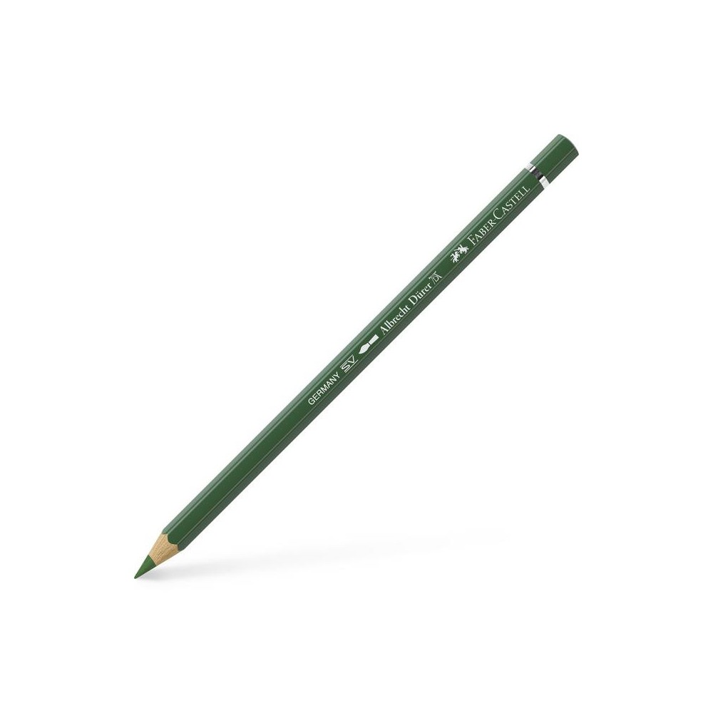 Watercolor pencil A. Dürer - Faber-Castell - 167, Permanent Green Olive