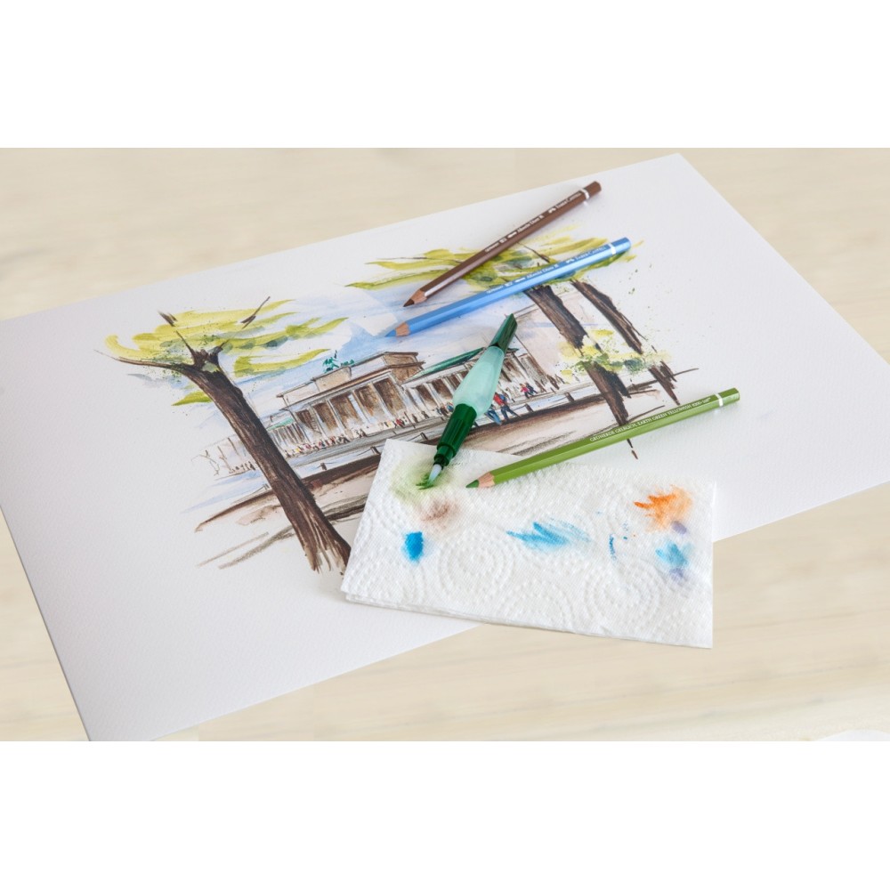 Watercolor pencil A. Dürer - Faber-Castell - 168, Green Yellowish