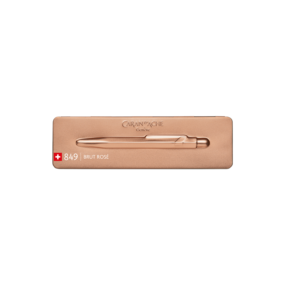 Ballpoint 849 Pop Line pen - Caran d'Ache - Brut Rose
