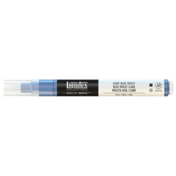Marker akrylowy - Liquitex - light blue violet, 2 mm