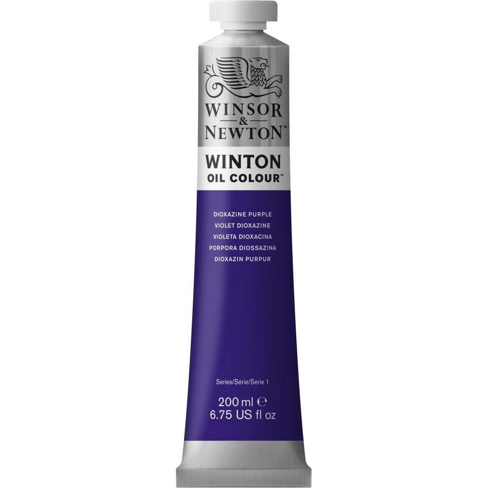 Farba olejna Winton Oil Colour - Winsor & Newton - Dioxazine Purple, 200 ml