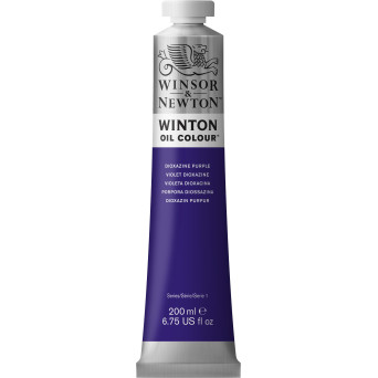 Farba olejna Winton Oil Colour - Winsor & Newton - Dioxazine Purple, 200 ml