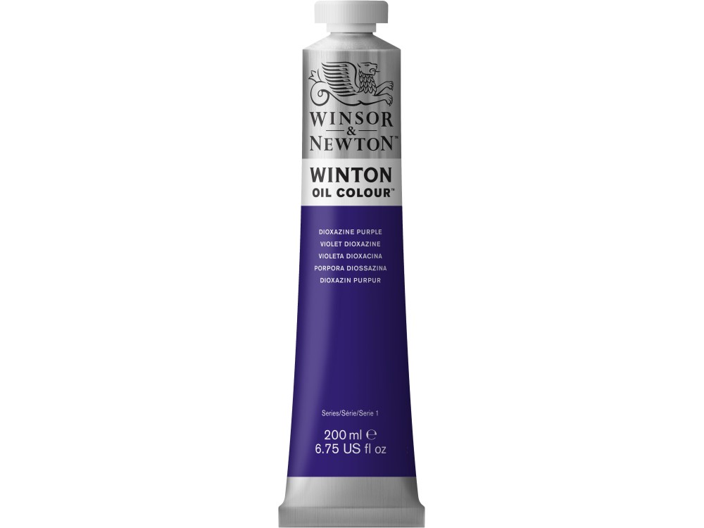 Farba olejna Winton Oil Colour - Winsor & Newton - Dioxazine Purple, 200 ml