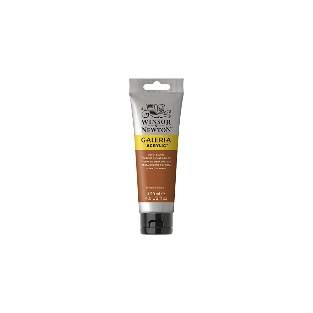 Acrylic paint Galeria - Winsor & Newton - Burnt Sienna, 120 ml