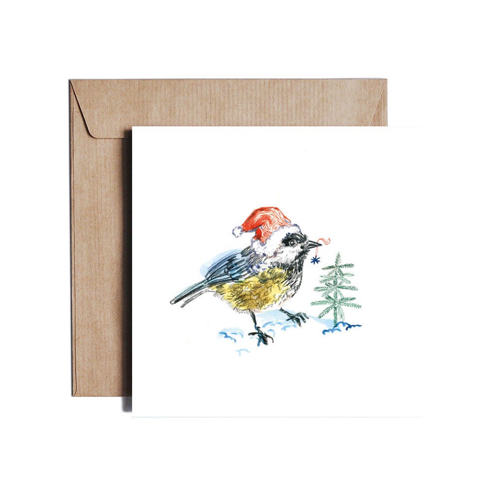 Greeting card - Pieskot - Final touch, 14,5 x 14,5 cm