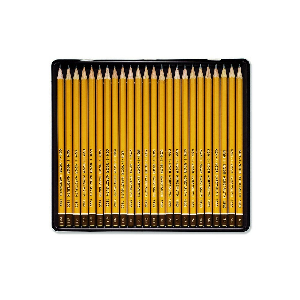 Set of Pencils 8B-10H - Koh-I-Noor 1504 - 24 pcs