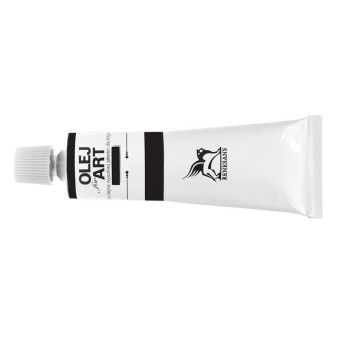 Oil paint Olej for Art - Renesans - 50, carbon black, 60 ml