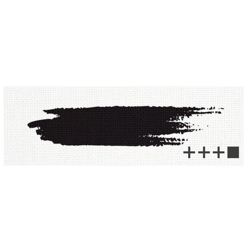 Oil paint Olej for Art - Renesans - 50, carbon black, 60 ml