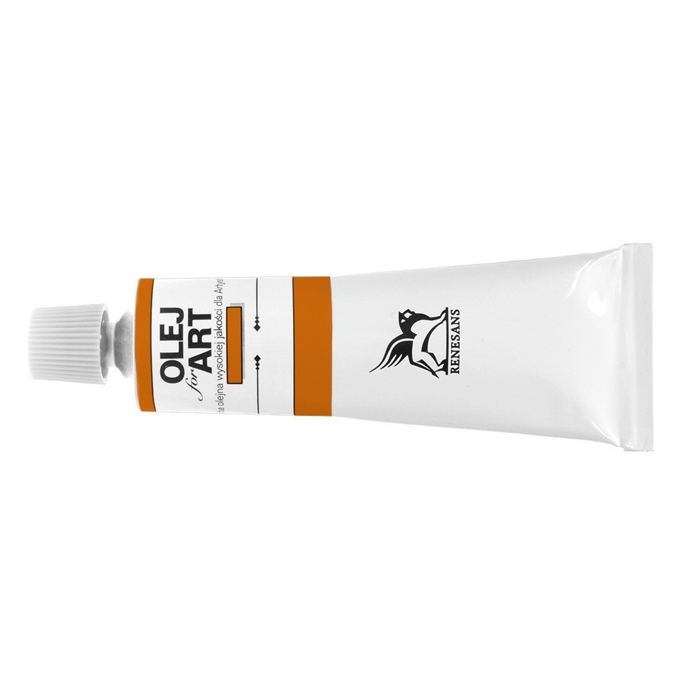 Oil paint Olej for Art - Renesans - 59, indian yellow, 60 ml