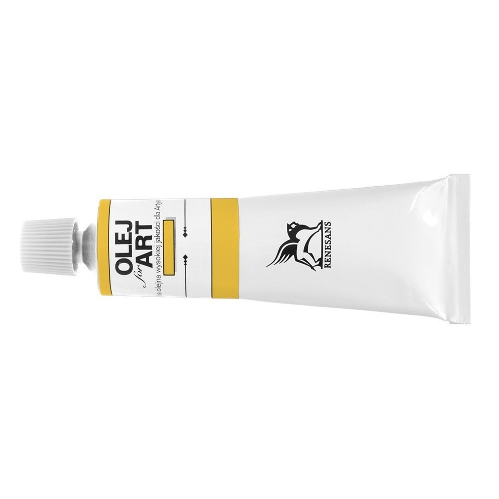 Farba olejna Olej for Art - Renesans - 60, lazur żółty, 60 ml