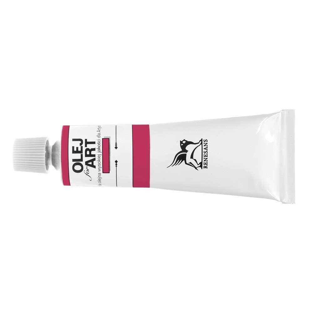 Oil paint Olej for Art - Renesans - 63, carmine lake, 60 ml