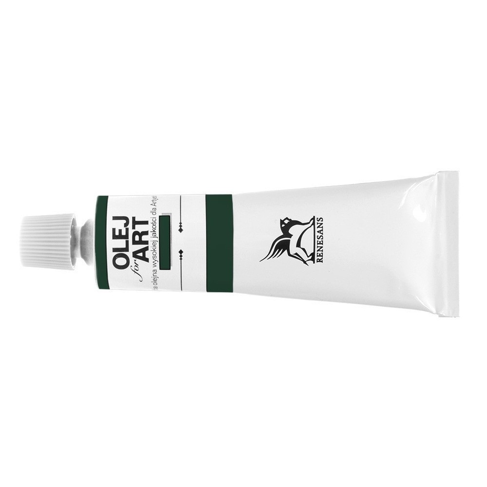 Oil paint Olej for Art - Renesans - 69, green lake deep, 60 ml