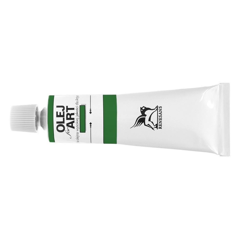 Oil paint Olej for Art - Renesans - 70, green lake light, 60 ml