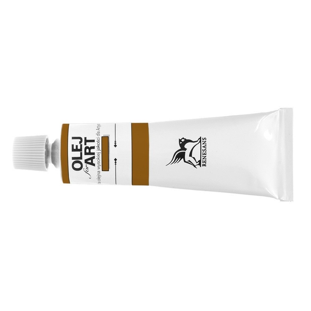 Oil paint Olej for Art - Renesans - 84, transparent brown, 60 ml