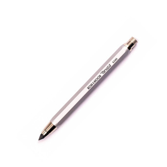 Mechanical Clutch Leadholder Versatil with sharpener - Koh-I-Noor - silver, 5,6 mm