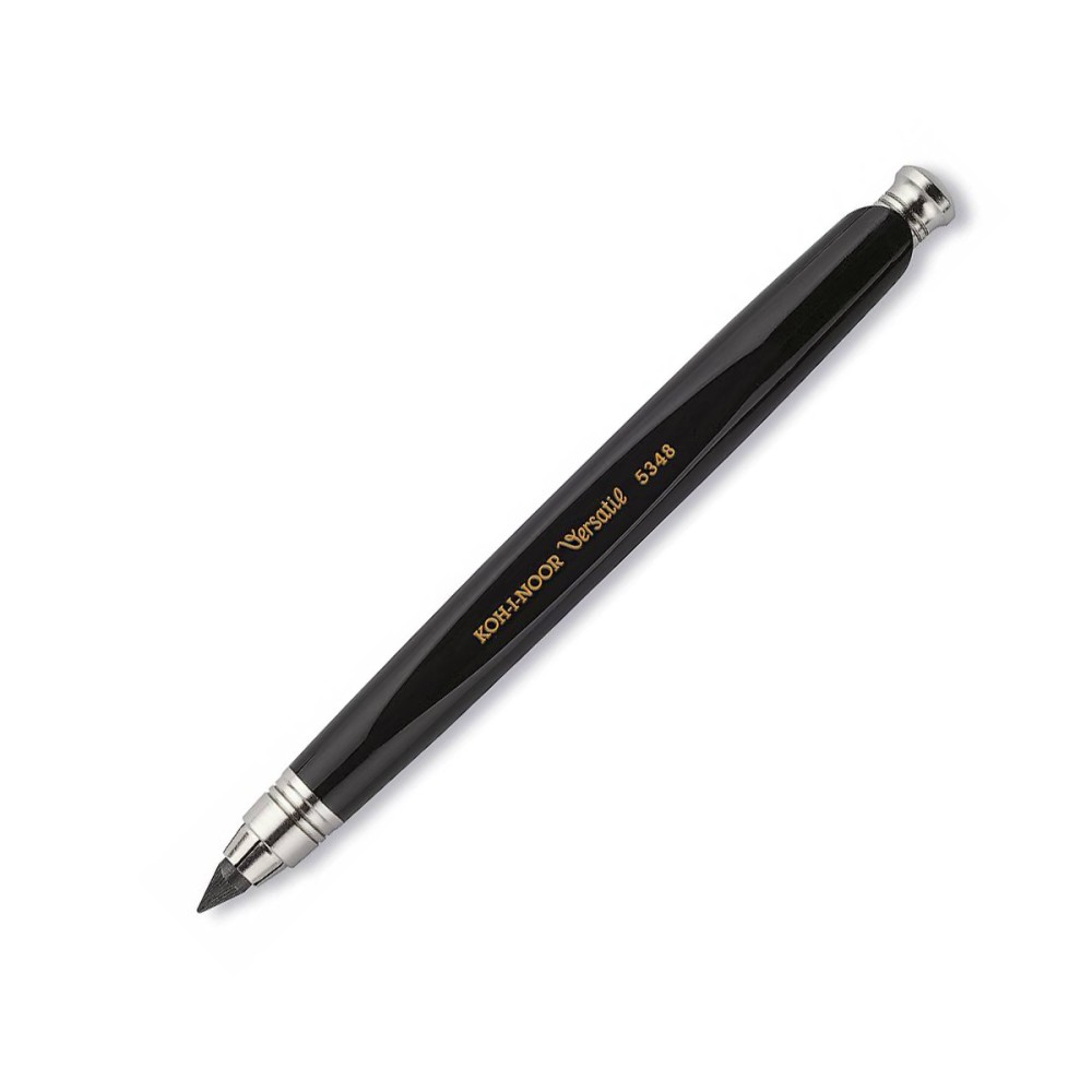 Mechanical Clutch Leadholder Versatil with sharpener - Koh-I-Noor - black, 5,6 mm