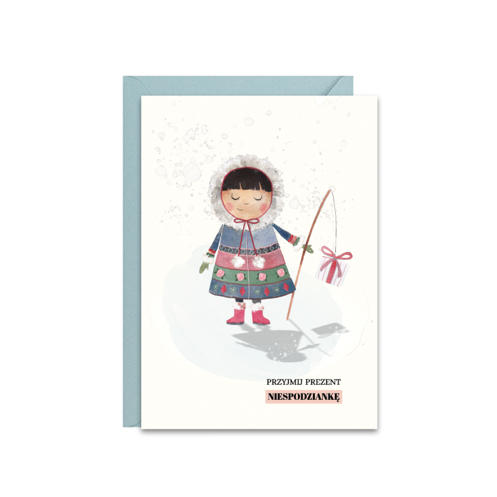 Kartka okolicznościowa A6 - Paperwords - Eskimoska