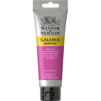 Acrylic paint Galeria - Winsor & Newton - Opera Rose, 120 ml