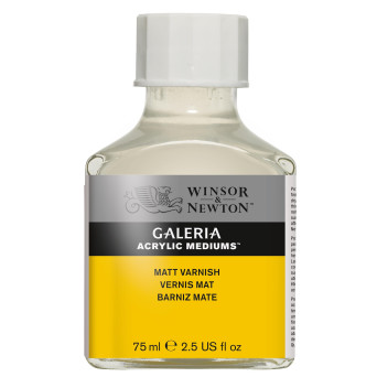 Werniks, lakier do akryli Galeria - Winsor & Newton - matowy, 75 ml