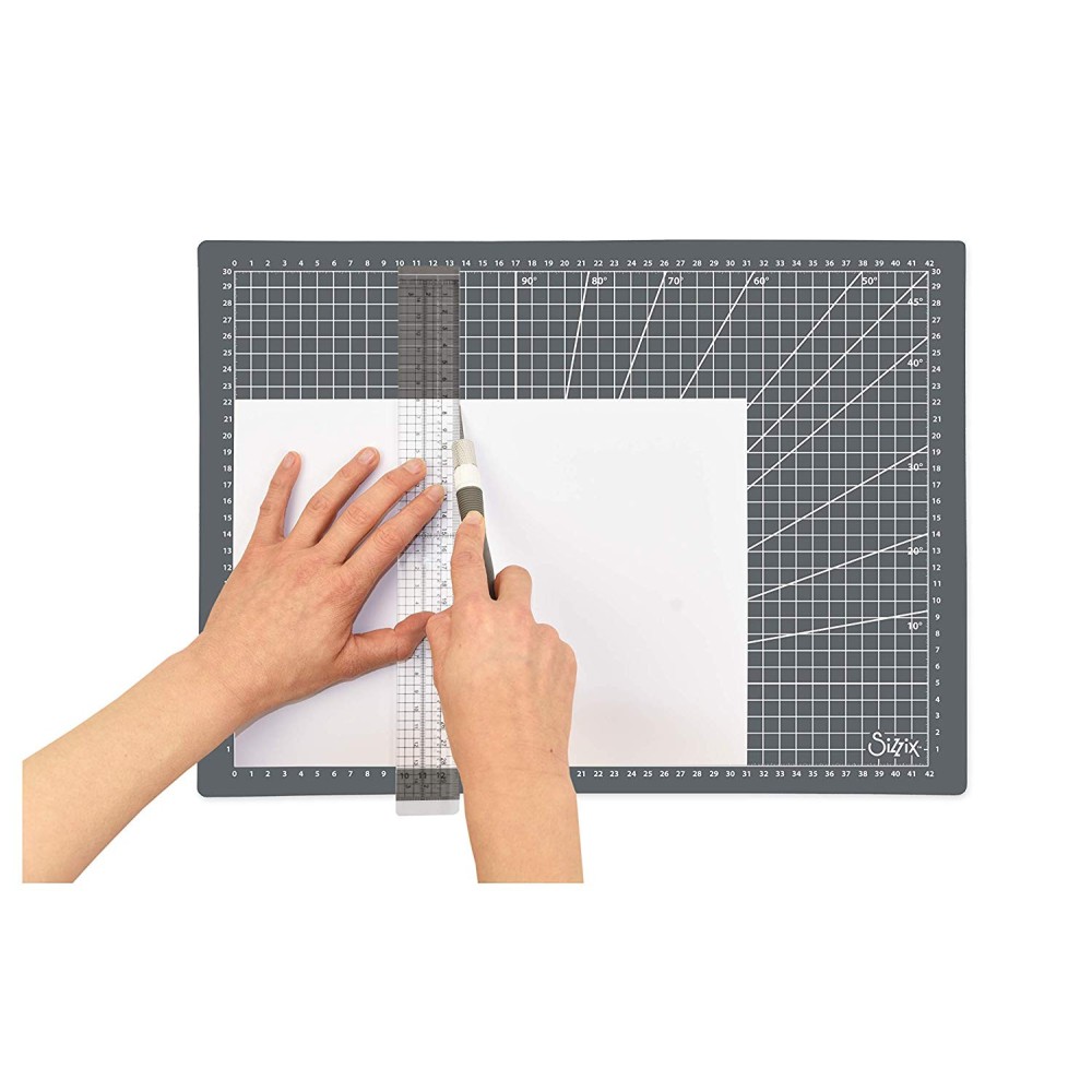 Double-sided, self-healing cutting mat - Sizzix - 32,7 x 43,4 x 0,3 cm