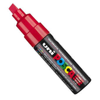 Marker Posca PC-8K - Uni - czerwony, red