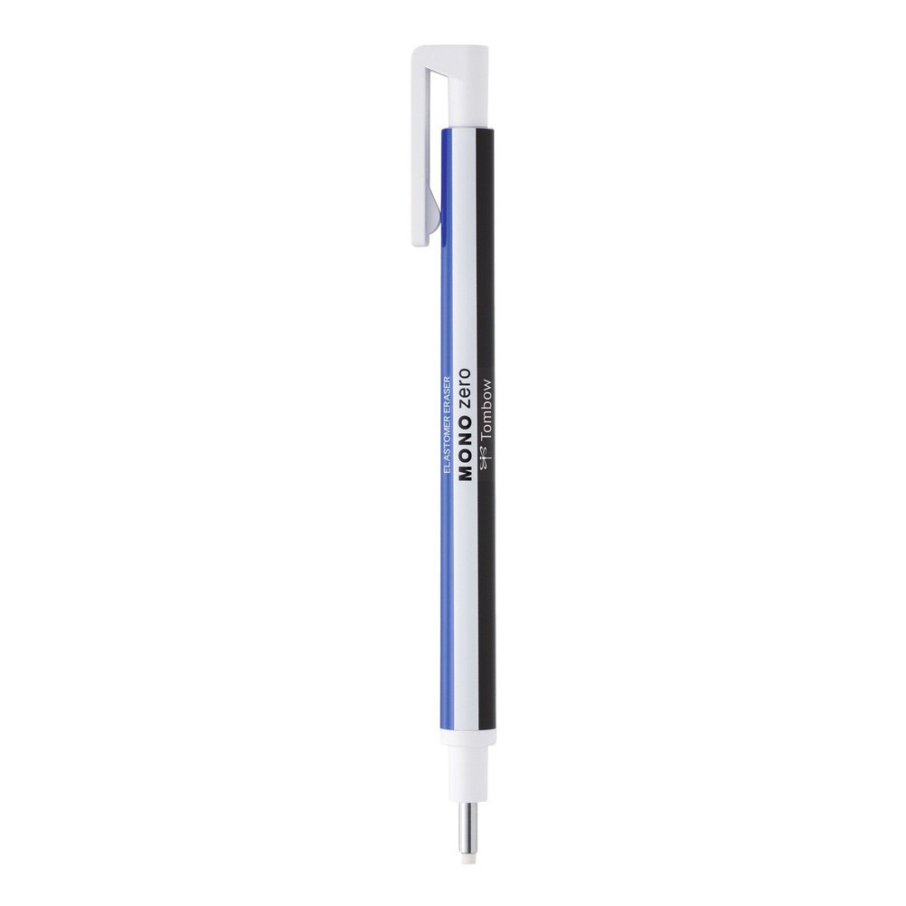 Gumka automatyczna MONO zero - Tombow - okrągła, w paski