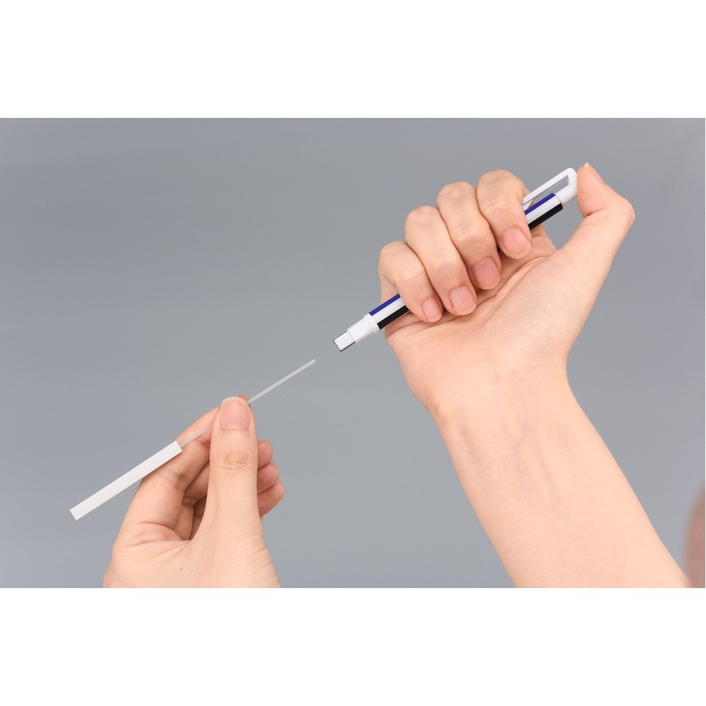 Gumka automatyczna MONO zero - Tombow - prostokątna, czarna