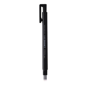 Gumka automatyczna MONO zero - Tombow - prostokątna, czarna