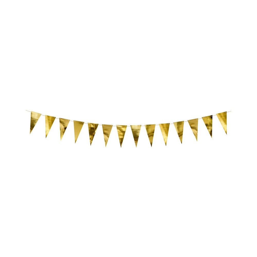 Garland - gold, 215 cm