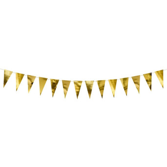 Garland - gold, 215 cm