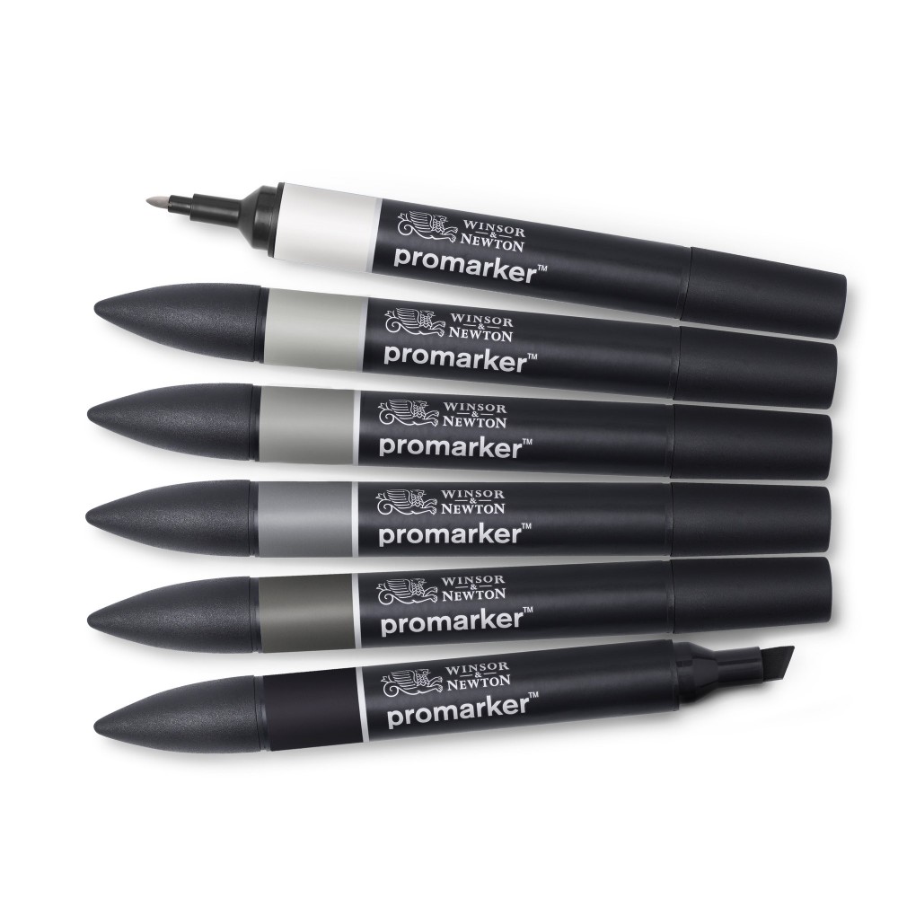 Promarker Neutral Tones Set - Winsor & Newton - 6 pcs.