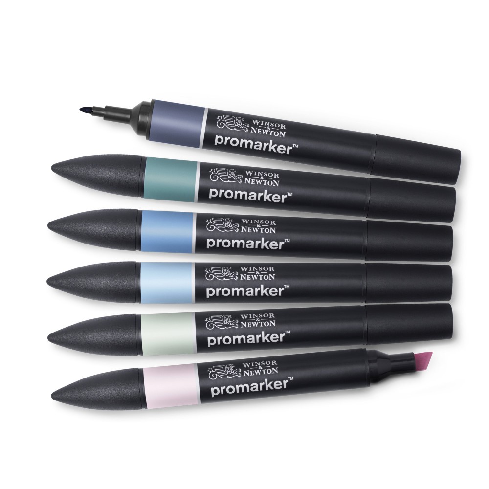 Promarker Skyscape Tones 1 Set - Winsor & Newton - 6 pcs.