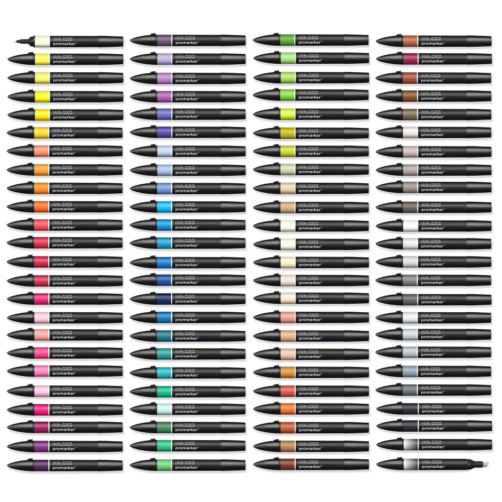 Promarker Superbig Extended Box Set - Winsor & Newton - 96 pcs.