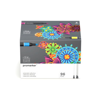 Zestaw Promarker - Winsor & Newton - Superbig Extended Box Set, 96 szt.